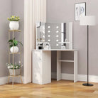 Elegante slaapkamerkaptafel in moderne stijl - Wit / 1 - Slaapkamerkaptafels
