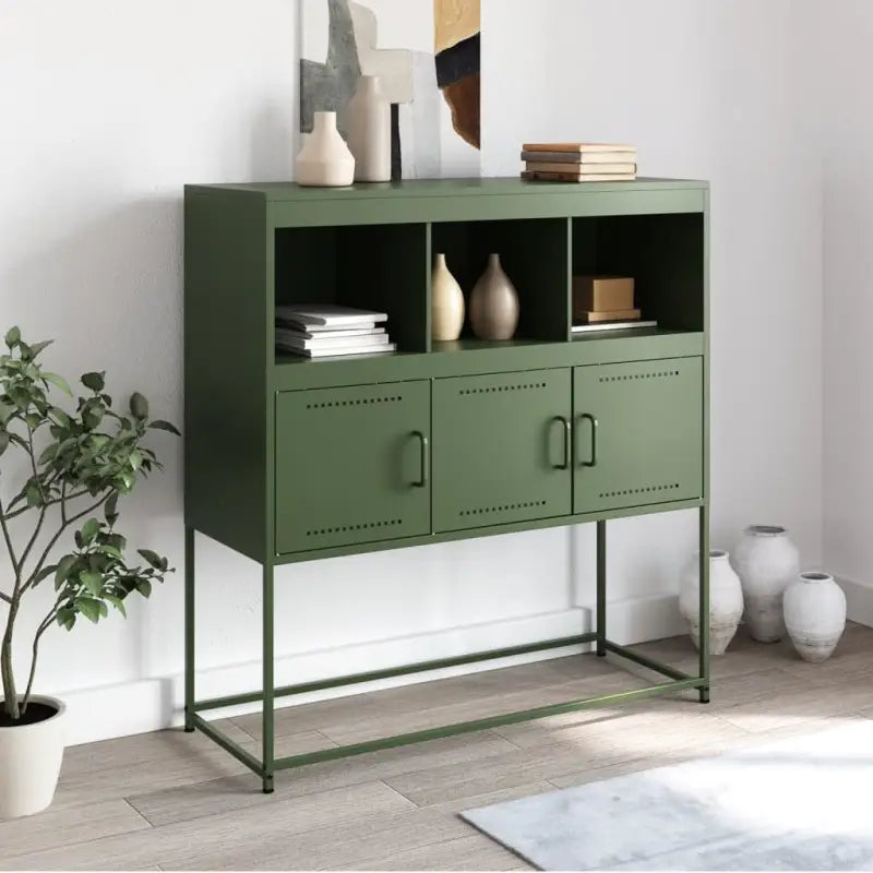 Elegante stalen dressoir met duurzame en sterke afwerking - Dressoirs & buffetkasten
