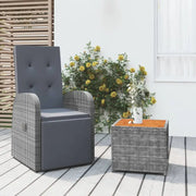 Elegante tuinset met poly rattan en materiaal vulling voor optimaal comfort - Tuinsets