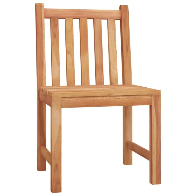 Elegante tuinset van fijn geschuurd hard teakhout voor dineren en ontspannen - Tuinsets