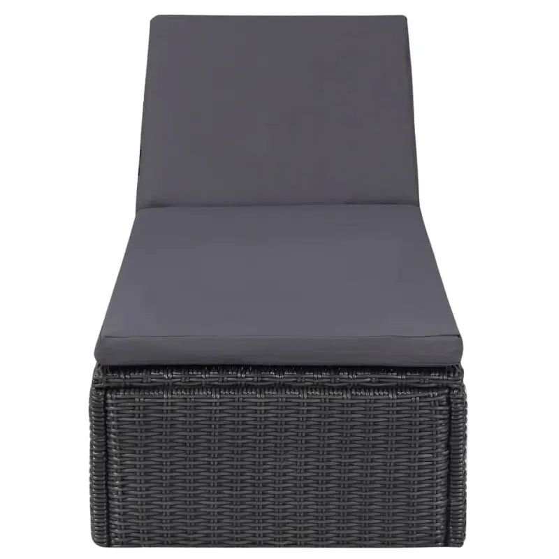 Elegante tuinset van gepoedercoat staal met verstelbare ligstoelen - Tuinsets