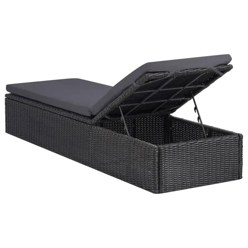 Elegante tuinset van gepoedercoat staal met verstelbare ligstoelen - Tuinsets