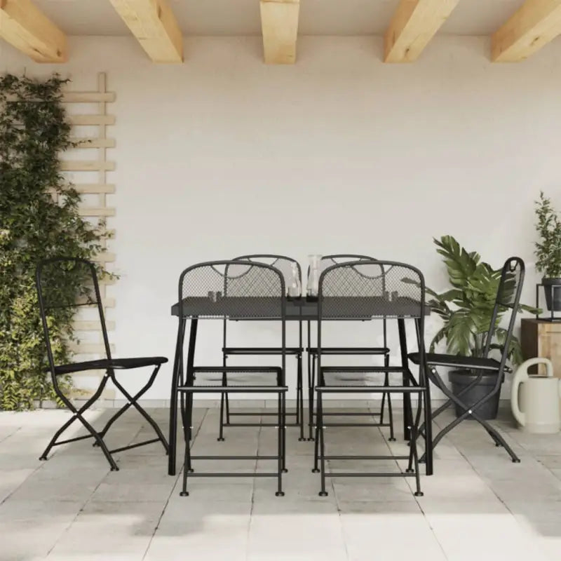 Elegante tuinset voor genieten in je tuin of terras - 110 cm tafellengte - Tuinsets