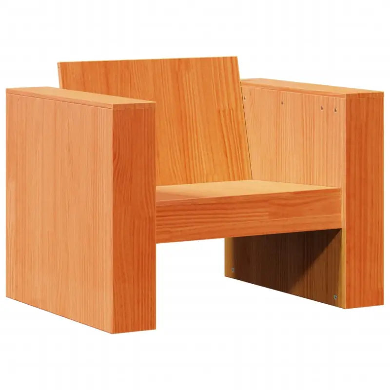 Elegante tuinsets van massief grenenhout met wasbruin materiaal - Tuinsets