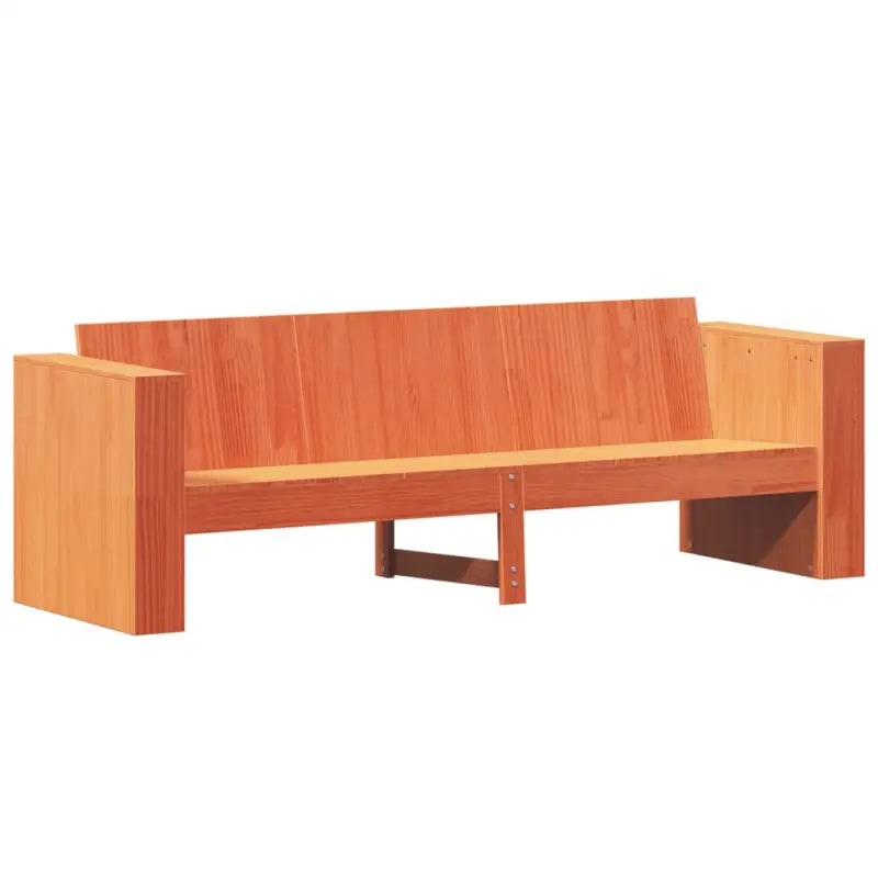 Elegante tuinsets van massief grenenhout met wasbruin materiaal - Tuinsets