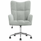 Elegante verstelbare draaibare relaxstoel met modern blokpatroon - Fauteuils & Relaxfauteuils