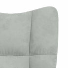 Elegante verstelbare draaibare relaxstoel met modern blokpatroon - Fauteuils & Relaxfauteuils