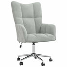 Elegante verstelbare draaibare relaxstoel met modern blokpatroon - Fauteuils & Relaxfauteuils