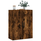 ELEGANTE Wandgemonteerde Dressoir in bewerkt hout - Dressoirs & buffetkasten