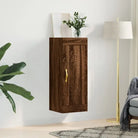Elegante wandkast van bewerkt hout met tijdloos ontwerp - Dressoirs & buffetkasten