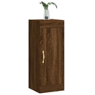 Elegante wandkast van bewerkt hout met tijdloos ontwerp - Dressoirs & buffetkasten