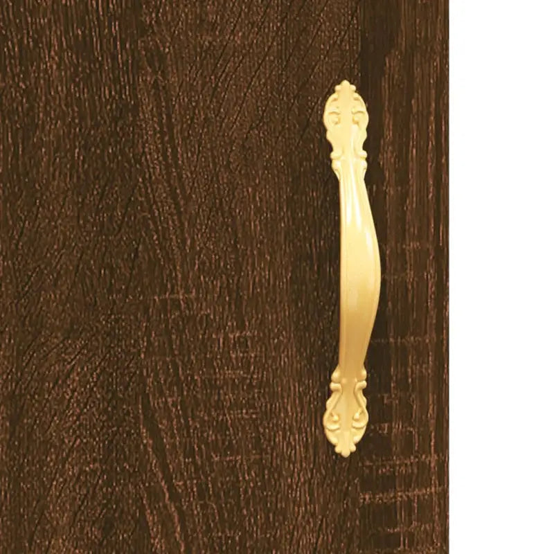 Elegante wandkast van bewerkt hout met tijdloos ontwerp - Dressoirs & buffetkasten