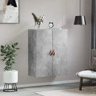 Elegante wandkast van bewerkt hout met tijdloos ontwerp - Dressoirs & buffetkasten