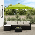 Elegante wandparasols met zorg ervoor led lampjes en kleine onderdelen - Groen / 1 - Parasols en zonneschermen