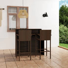 Elegante waterbestendige tuinbarset voor terras en patio - Tuinsets