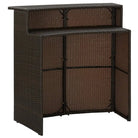 Elegante waterbestendige tuinbarset voor terras en patio - Tuinsets