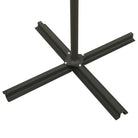 Elegante zweefparasol met LED-verlichting en bescherming tegen zware regenval - Parasols en zonneschermen