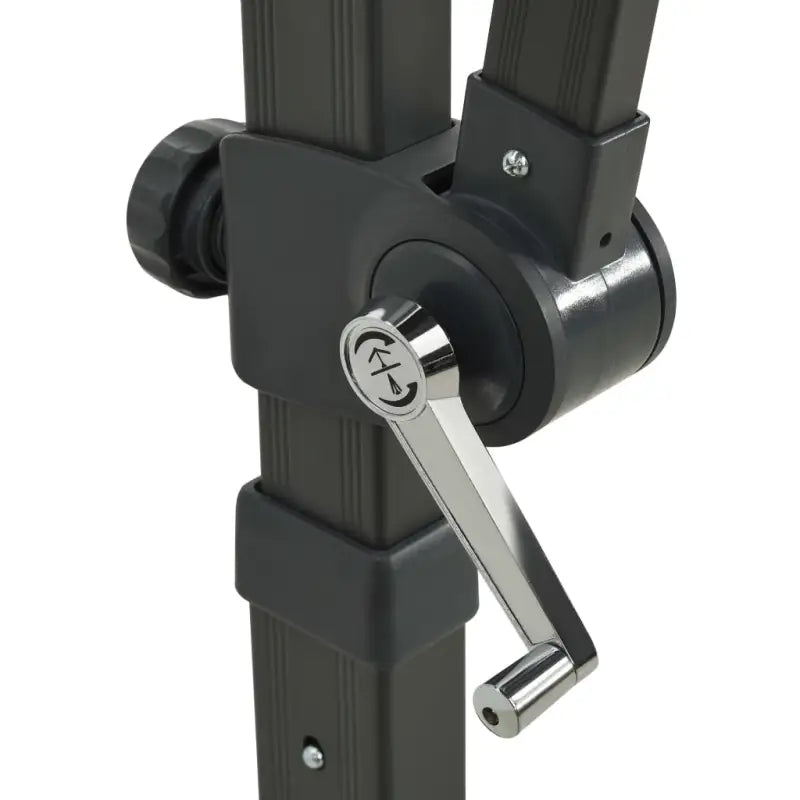 Elegante zweefparasol met LED-verlichting voor op vlakke ondergrond - Parasols en zonneschermen