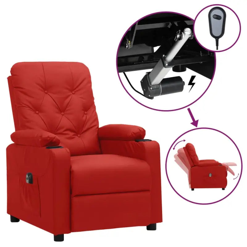 Elektrisch verstelbare fauteuil voor ultiem comfort en ontspanning - Fauteuils & Relaxfauteuils