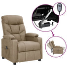 Elektrisch verstelbare fauteuil voor ultiem comfort en ontspanning - Taupe / 1 - Fauteuils & Relaxfauteuils