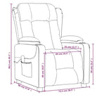 Elektrisch verstelbare fauteuil voor ultiem comfort en ontspanning - Fauteuils & Relaxfauteuils