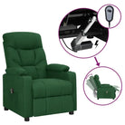 Elektrisch verstelbare fauteuil voor ultiem comfort en ontspanning - Donkergroen / 1 - Fauteuils & Relaxfauteuils