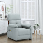 Elektrisch verstelbare massagefauteuil voor verminderde fysieke belasting - Lichtgrijs / 1 - Elektrische massagestoelen
