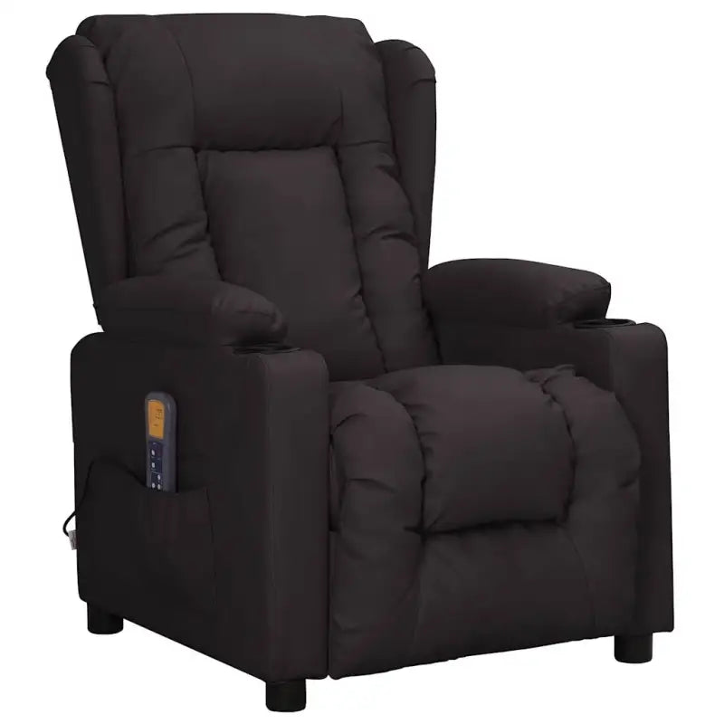 Elektrische massagefauteuil met verstelbare stoel en luxe comfort - Zwart / 1 - Elektrische massagestoelen