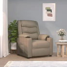 Elektrische massagefauteuil met verstelbare stoel voor ultiem comfort - Cappuccino / 1 - Elektrische massagestoelen