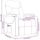 Elektrische massagefauteuil met verstelbare stoel voor ultiem comfort - Elektrische massagestoelen