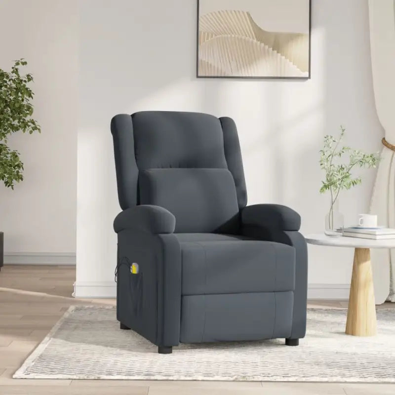Elektrische massagefauteuil met verstelbare stoel voor ultiem comfort - Donkergrijs / 1 - Elektrische massagestoelen