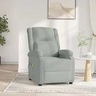 Elektrische massagefauteuil met verstelbare stoel voor ultiem comfort - Lichtgrijs / 1 - Elektrische massagestoelen