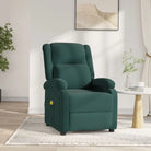 Elektrische massagefauteuil met verstelbare stoel voor ultiem comfort - Donkergroen / 1 - Elektrische massagestoelen
