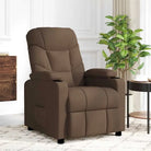 Elektrische massagefauteuil met verstelbare stoel voor ultiem comfort - Bruin / 1 - Elektrische massagestoelen