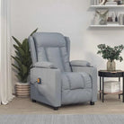 Elektrische massagefauteuil Verstelbare Stoel voor ultiem comfort - Lichtgrijs / 1 - Elektrische massagestoelen