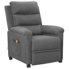 Elektrische massagefauteuil Verstelbare stoel voor ultiem comfort - Lichtgrijs / 1 - Elektrische massagestoelen