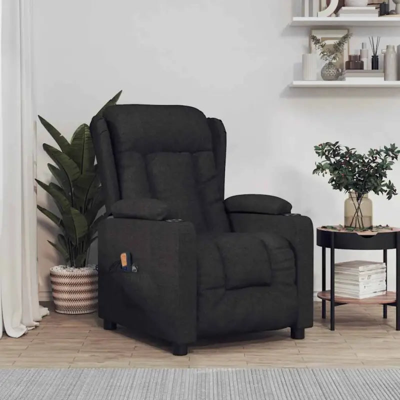 Elektrische massagefauteuil voor verminderde fysieke en mentale capaciteiten - Zwart / 1 - Elektrische massagestoelen