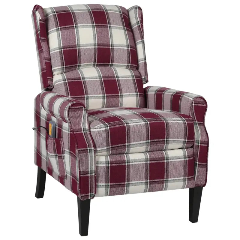 Elektrische massagestoel met comfortabele afmetingen voor woonkamergebruik - Rood / 1 - Elektrische massagestoelen