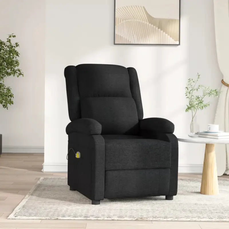 Elektrische massagestoel met verstelbare functies voor ultiem relaxen - Zwart / 1 - Elektrische massagestoelen