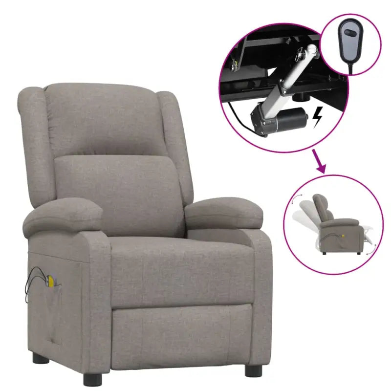 Elektrische massagestoel met verstelbare functies voor ultiem relaxen - Elektrische massagestoelen
