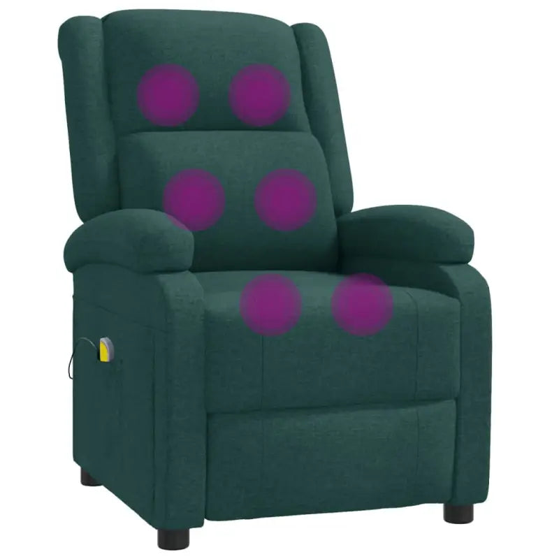 Elektrische massagestoel met verstelbare rug en voetensteun voor ultiem comfort - Elektrische massagestoelen
