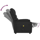 Elektrische massagestoel met verstelbare rug en voetensteun - Elektrische massagestoelen