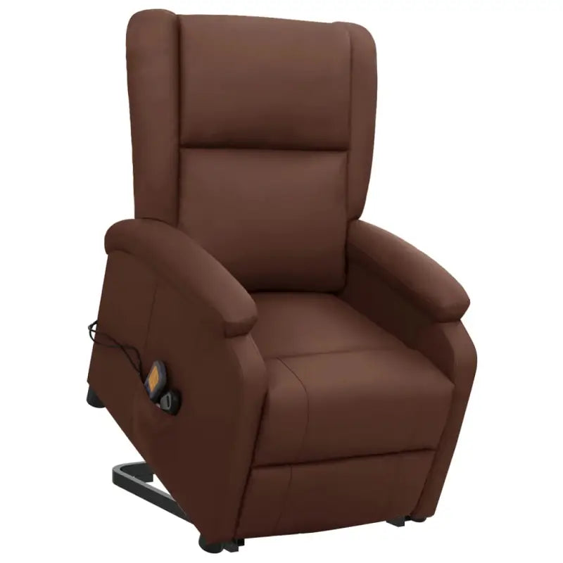 Elektrische massagestoel met verstelbare rug en voetensteun - Elektrische massagestoelen