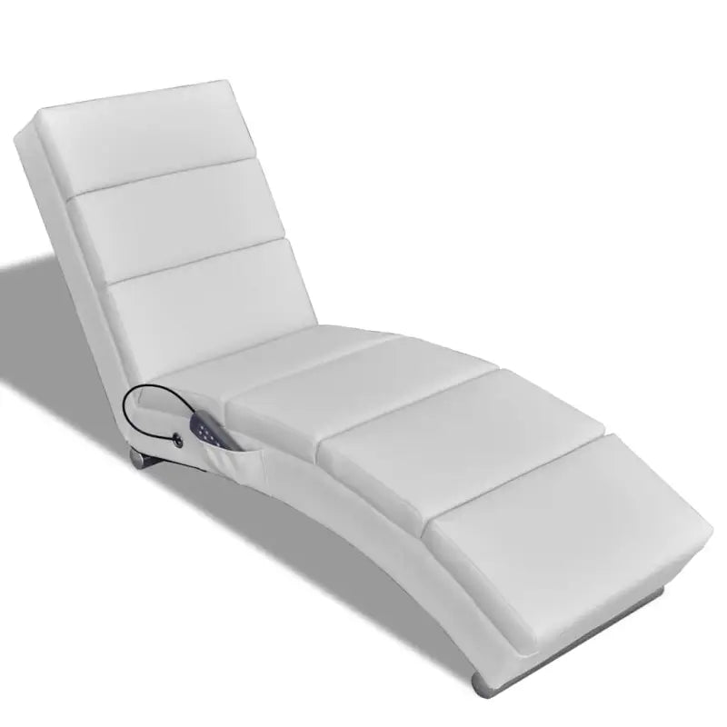 Elektrische massagestoel voor ontspanning en modern design - Wit / 1 - Elektrische massagestoelen