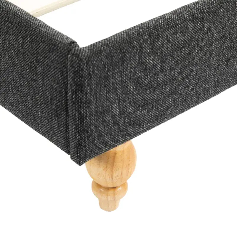 Eloquent bedframe met LED-verlichting en massief houten poten - 180 x 200 cm - Bedden & bedframes