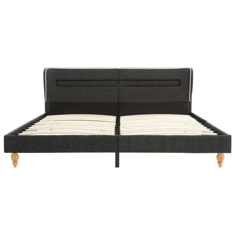 Eloquent bedframe met LED-verlichting en massief houten poten - 180 x 200 cm - Bedden & bedframes