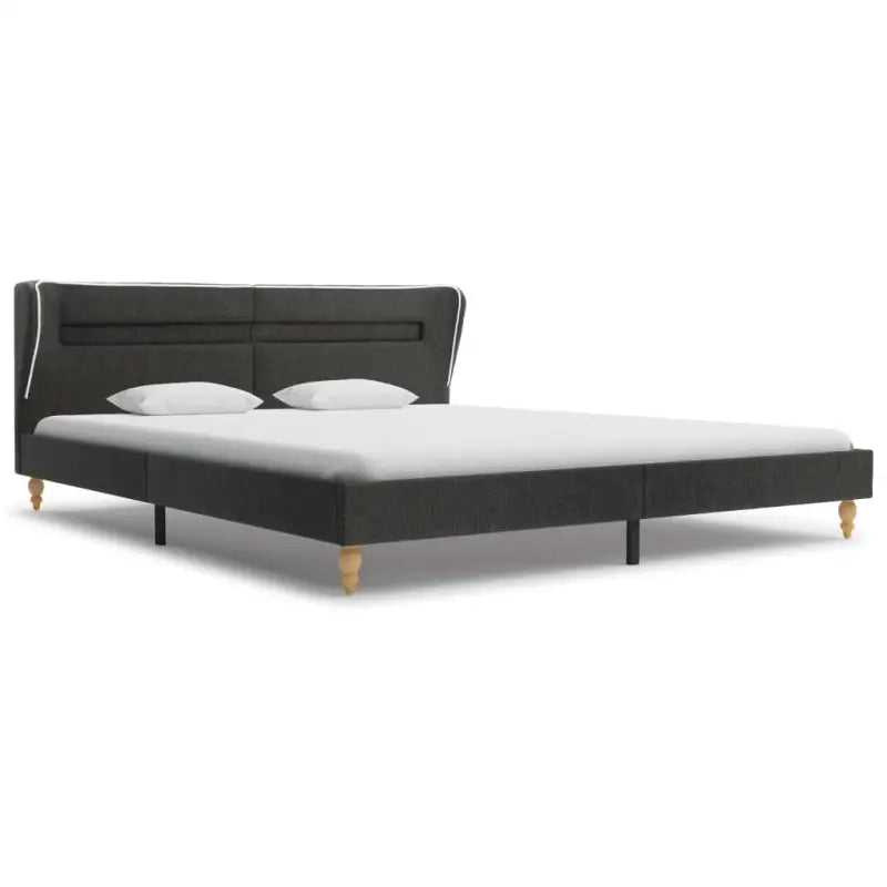 Eloquent bedframe met LED-verlichting en massief houten poten - 180 x 200 cm - Bedden & bedframes