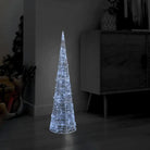 Energiebesparende LED Kerstverlichting met ijslook lichtkegel voor binnen en buiten - Koudwit / 90 cm / 1