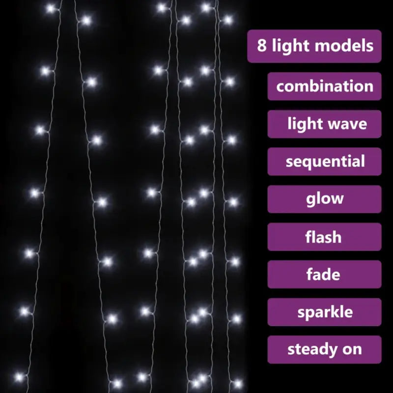 Energiebesparende Led’s Kerstverlichting met Lange Verlengkabel - Kerstverlichting