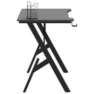 Ergonomisch Gamingbureau voor comfortabele en geconcentreerde speeltijd - Zwart / 110 x 60 x 75 cm - Bureaus